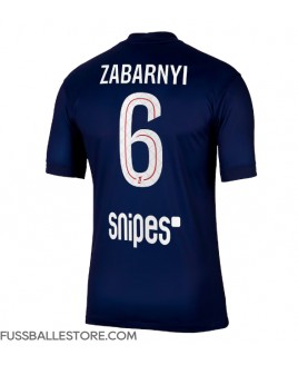 Günstige Paris Saint-Germain Illia Zabarnyi #6 Heimtrikot 2025-26 Kurzarm